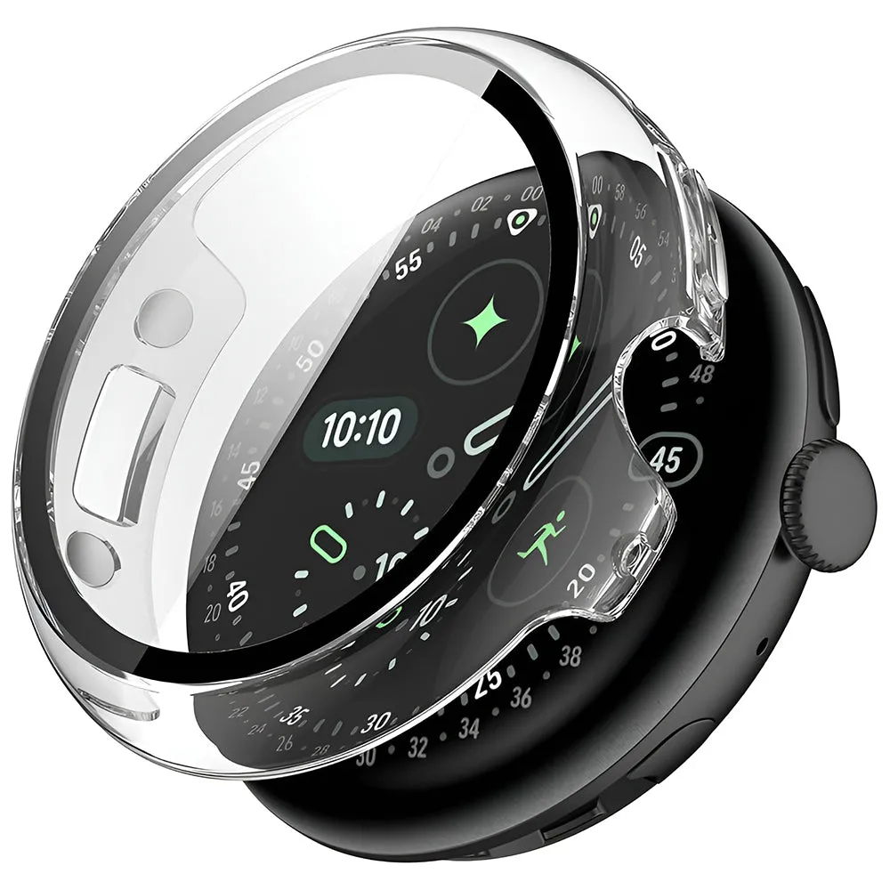 Custodia Techsuit Defense360 Pro per Google Pixel Watch 4 45mm, Trasparente