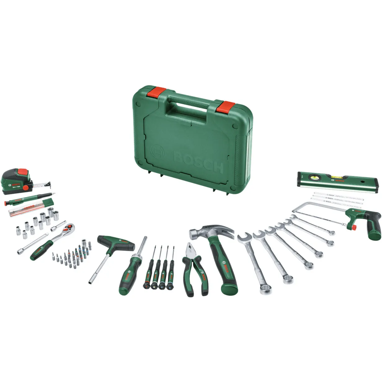 Set di utensili manuali avanzati S, 64 pezzi, Set di strumenti