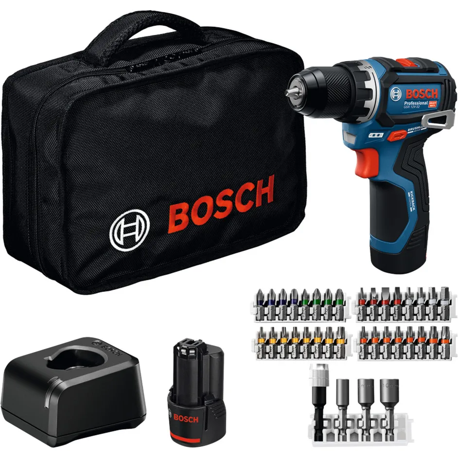 Avvitatore a batteria GSR 12V-32 Professional, 12 Volt, Trapano avvitatore