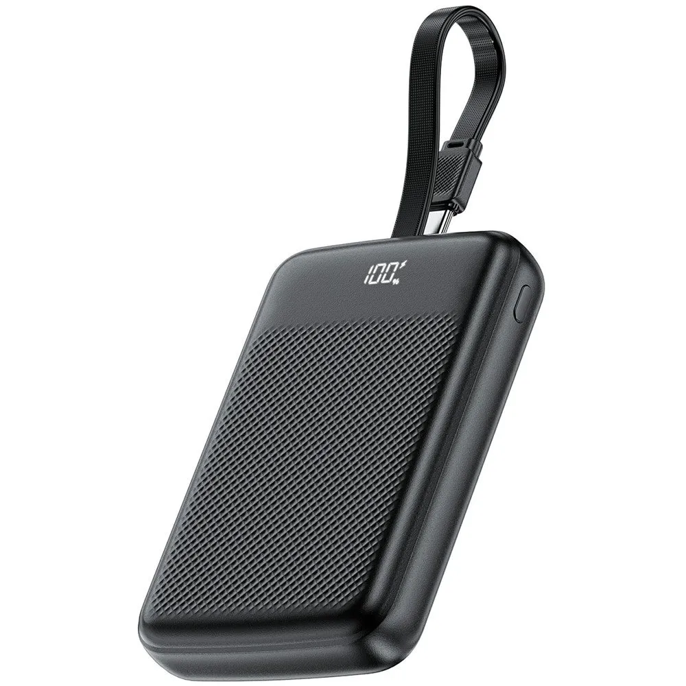 Batteria Esterna Acefast M13, 10000mAh, 22.5W, QC + PD, 1 x USB-A - 2 x USB-C, Nera