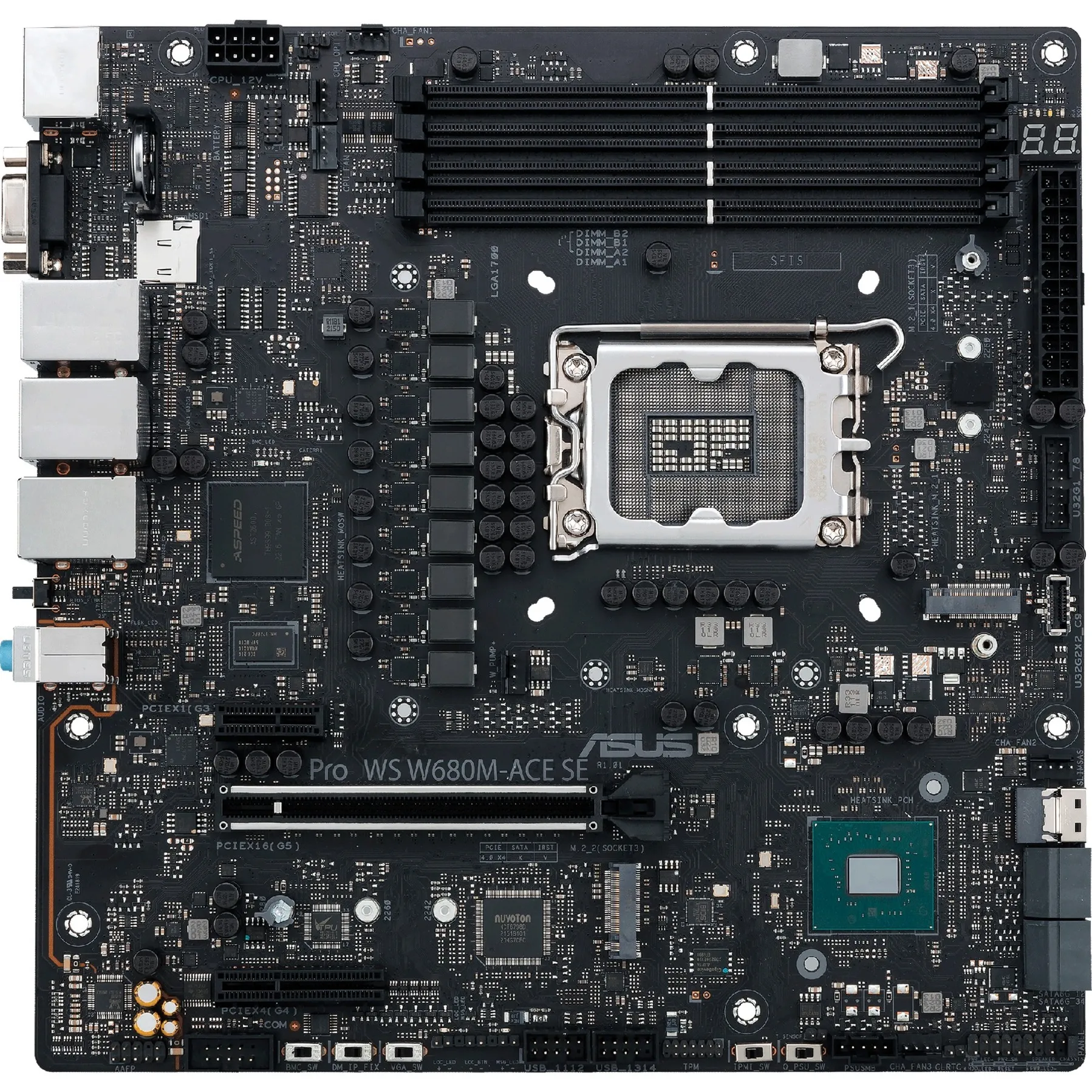 PRO WS W680M-ACE SE Intel W680 LGA 1700 micro ATX, Scheda madre