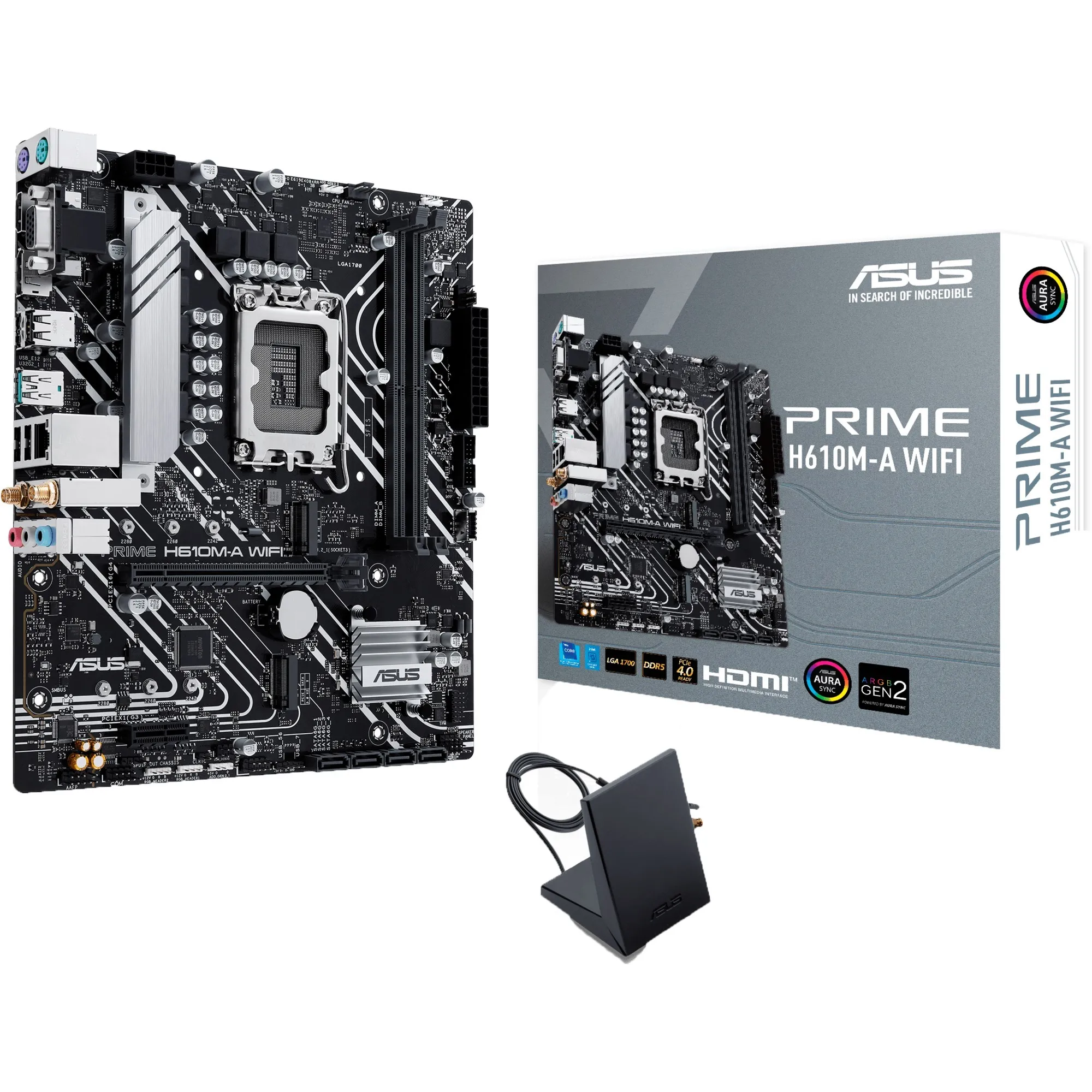 PRIME H610M-A WIFI Intel H610 LGA 1700 micro ATX, Scheda madre