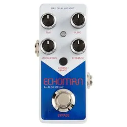 Multieffetto chitarra V21 Echoman White e Blue