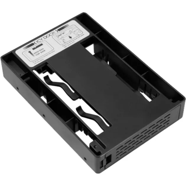 MB882SP-1S-3B pannello drive bay 8,89 cm (3.5") Pannello portante Nero, Telaio di montaggio