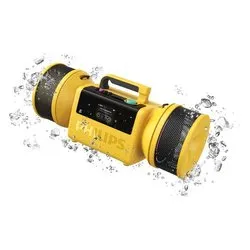 Cassa party MOVING SOUND The Tube Auracast Yellow 140W TAMS80Y 00