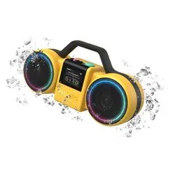 Cassa party MOVING SOUND The Roller Auracast Yellow 60W TAMS60Y 00