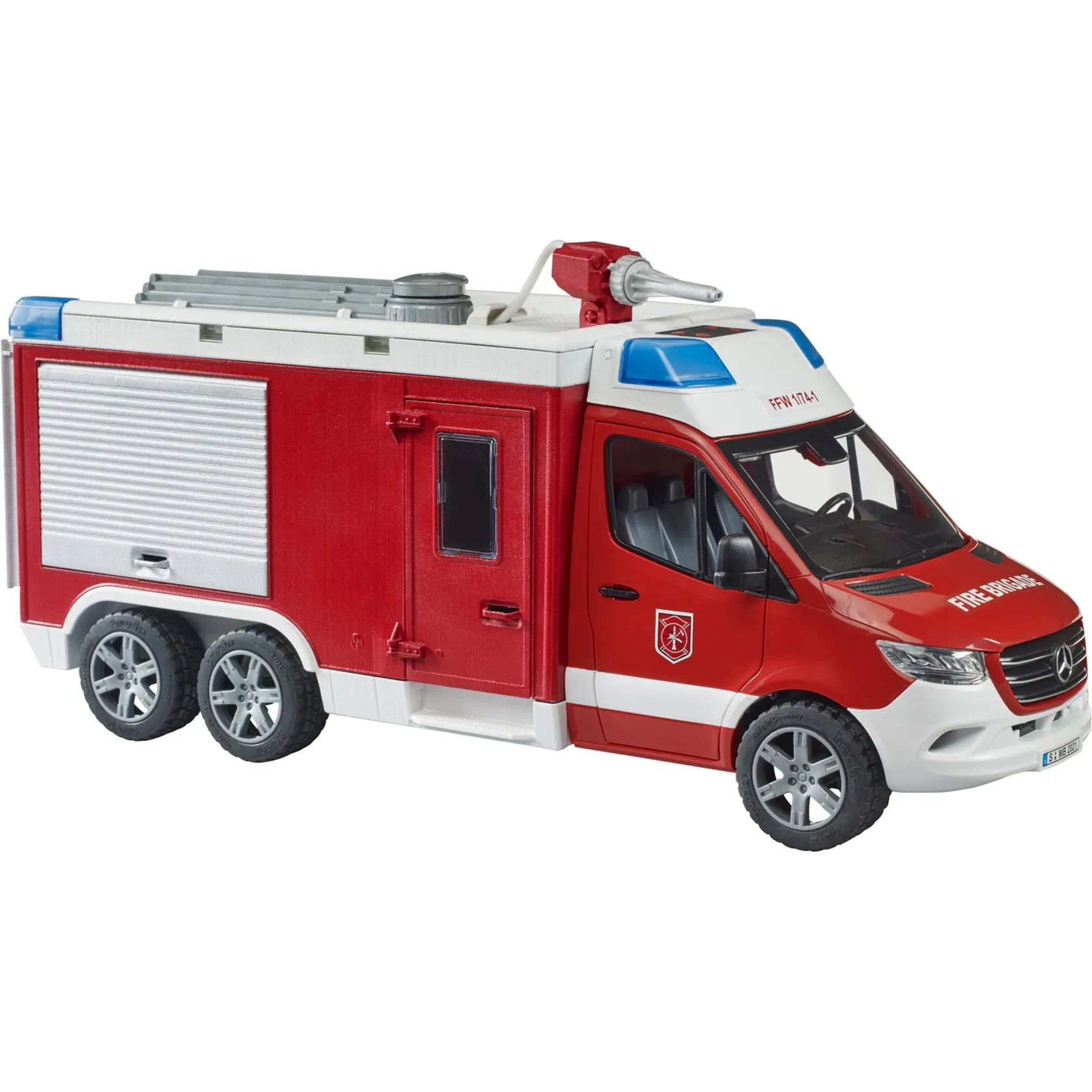 Mercedes Benz Sprinter veicolo attrezzato dei vigili del fuoco, Veicolo modello