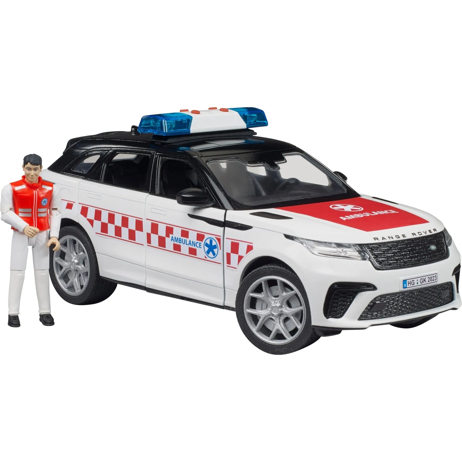Range Rover Velar Veicolo di emergenza con conducente, Veicolo modello