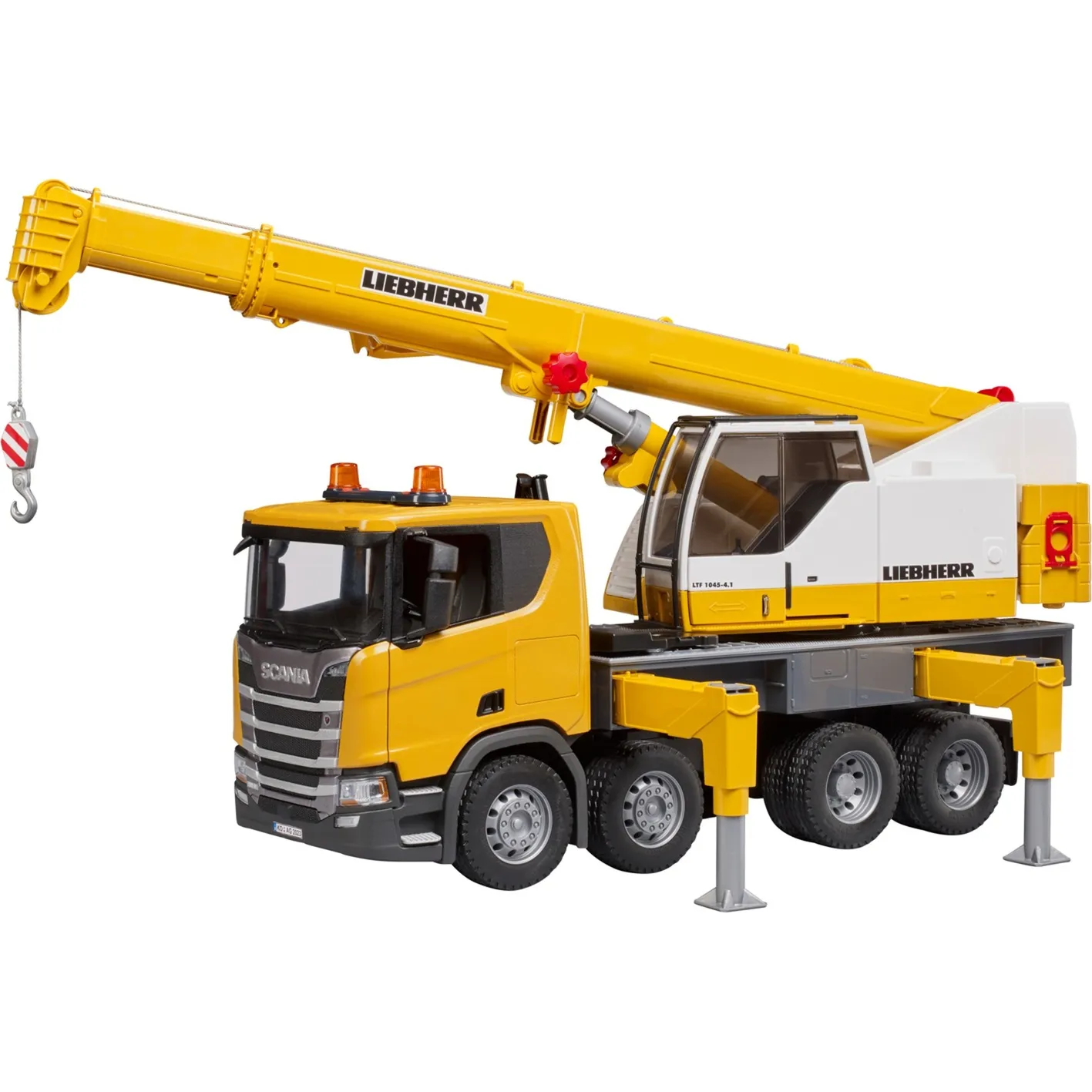 Scania Super 560R Liebherr camion gru con modulo luci e suoni, Veicolo modello