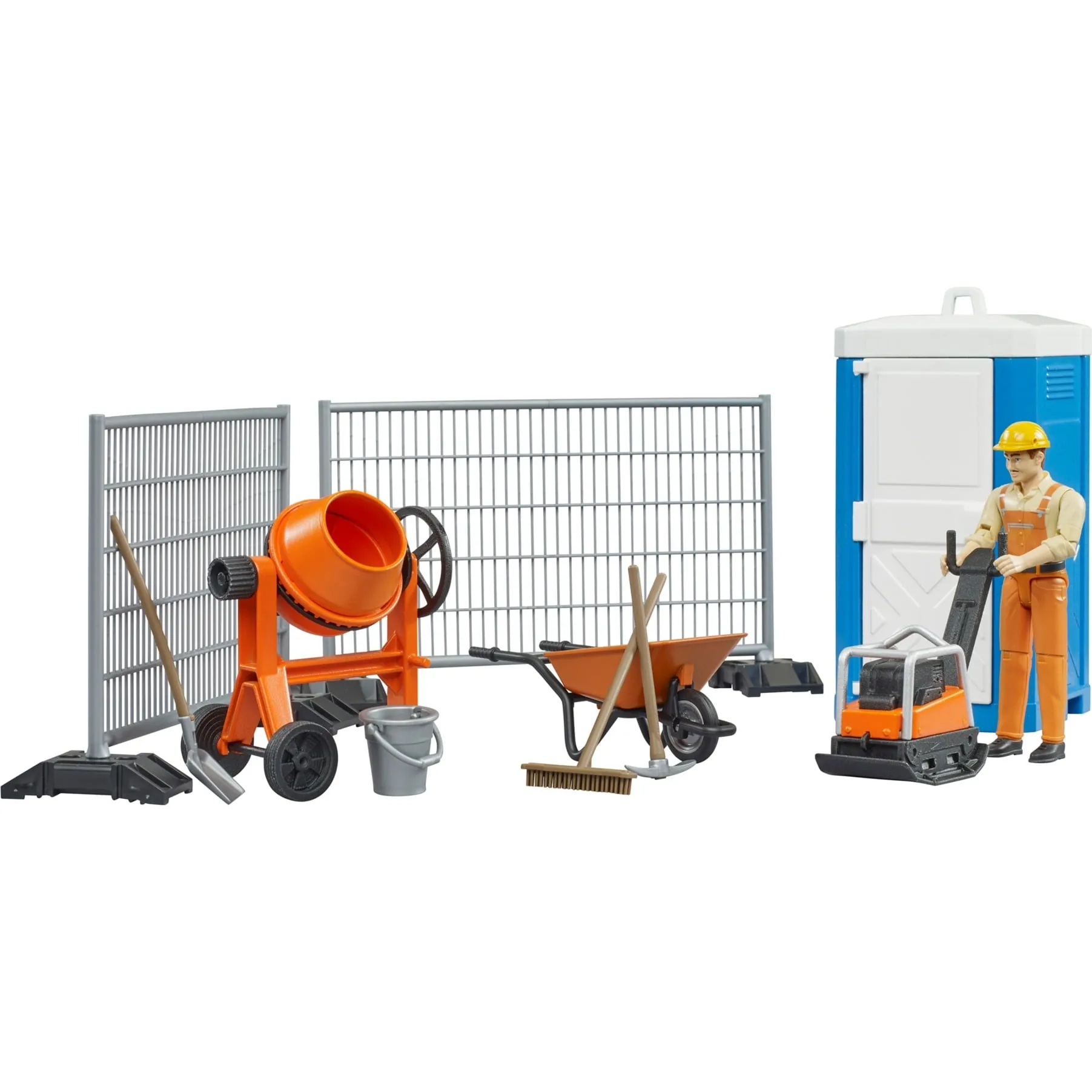 bworld Set da cantiere, Sullo sfondo