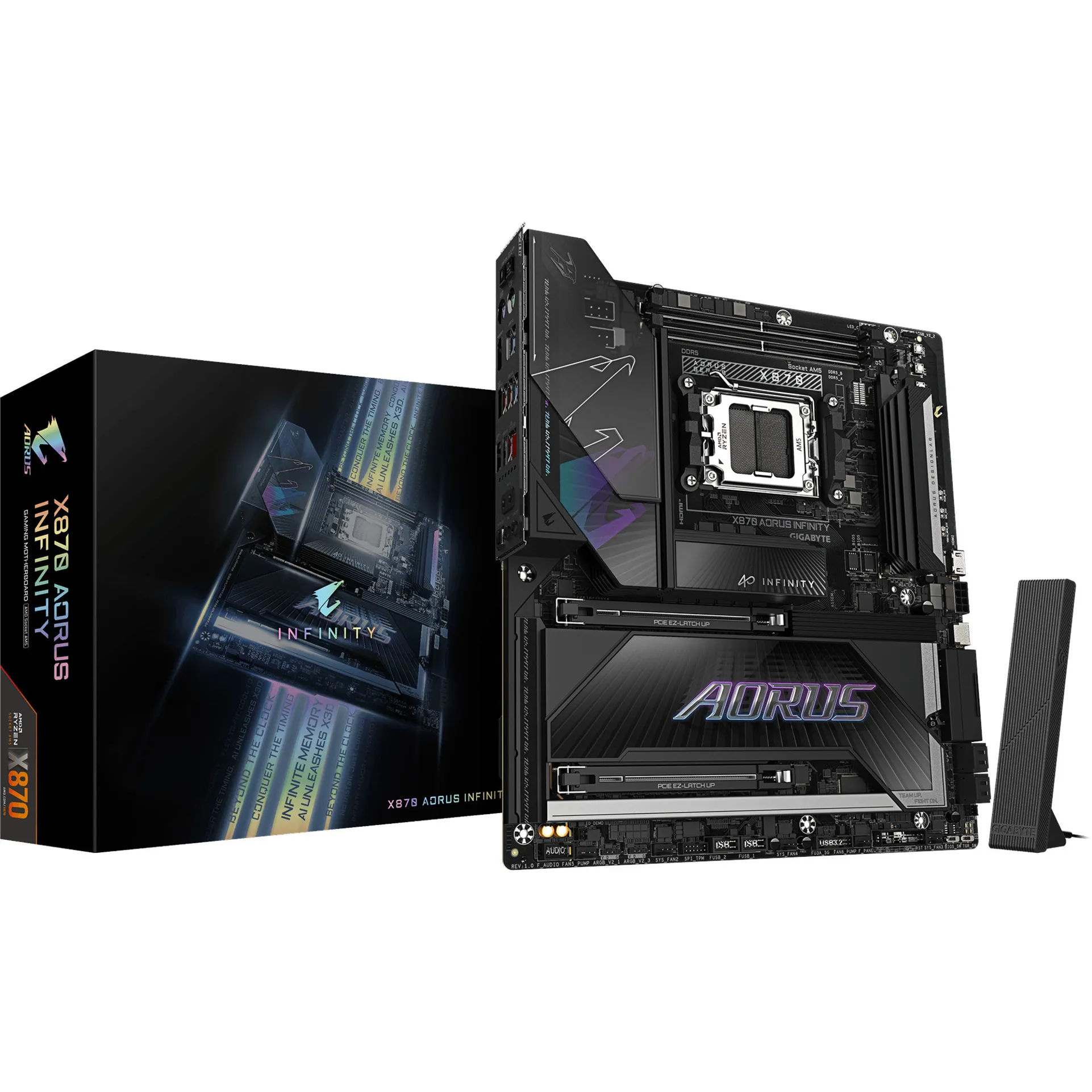 X870 AORUS INFINITY, Scheda madre