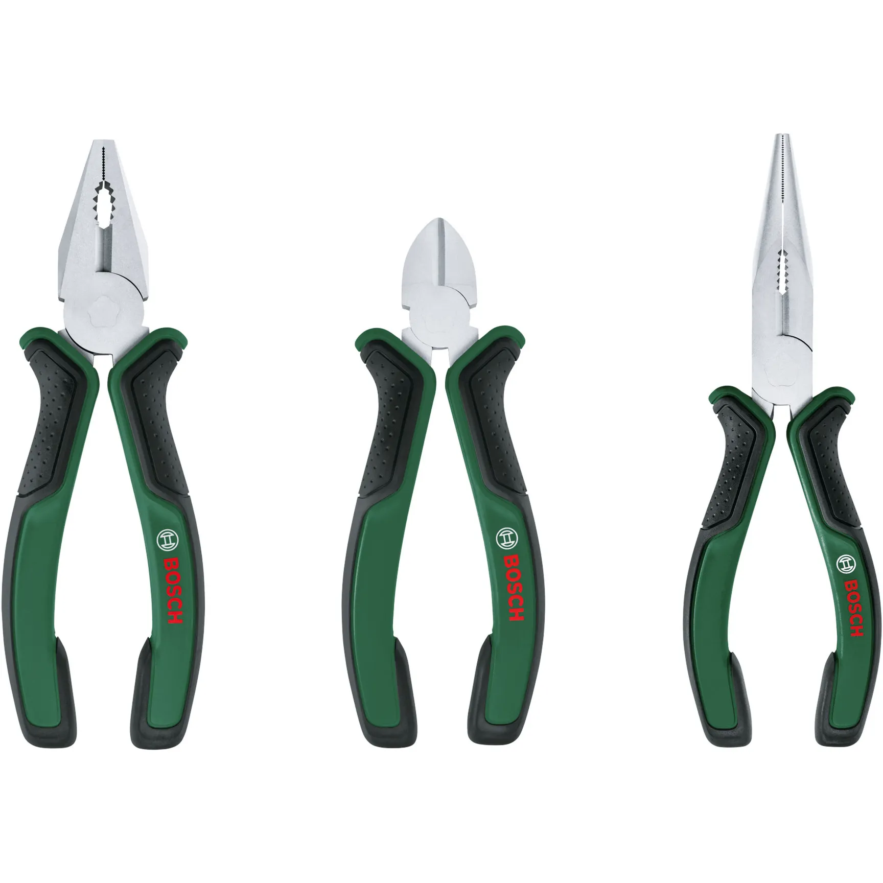 Set di pinze, 3 pezzi, Set pinze