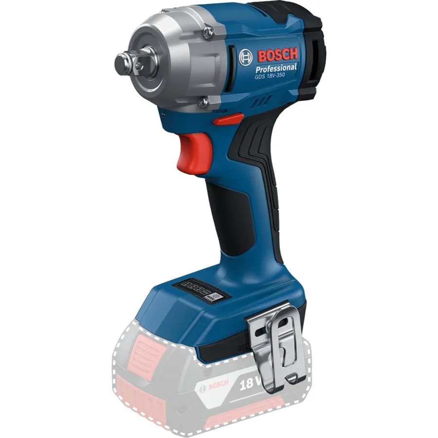 Avvitatore a impulsi a batteria GDS 18V-350 Professional solo, 18 Volt