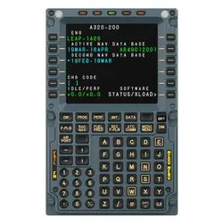 Strumentazione simulatore volo MA3F Flight Computer Display AS025