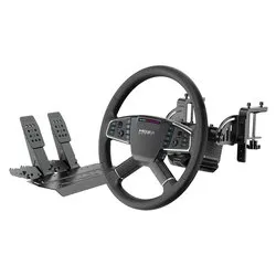 Volante e pedaliera simulatore guida R5 Pro Truck Bundle Black RS112