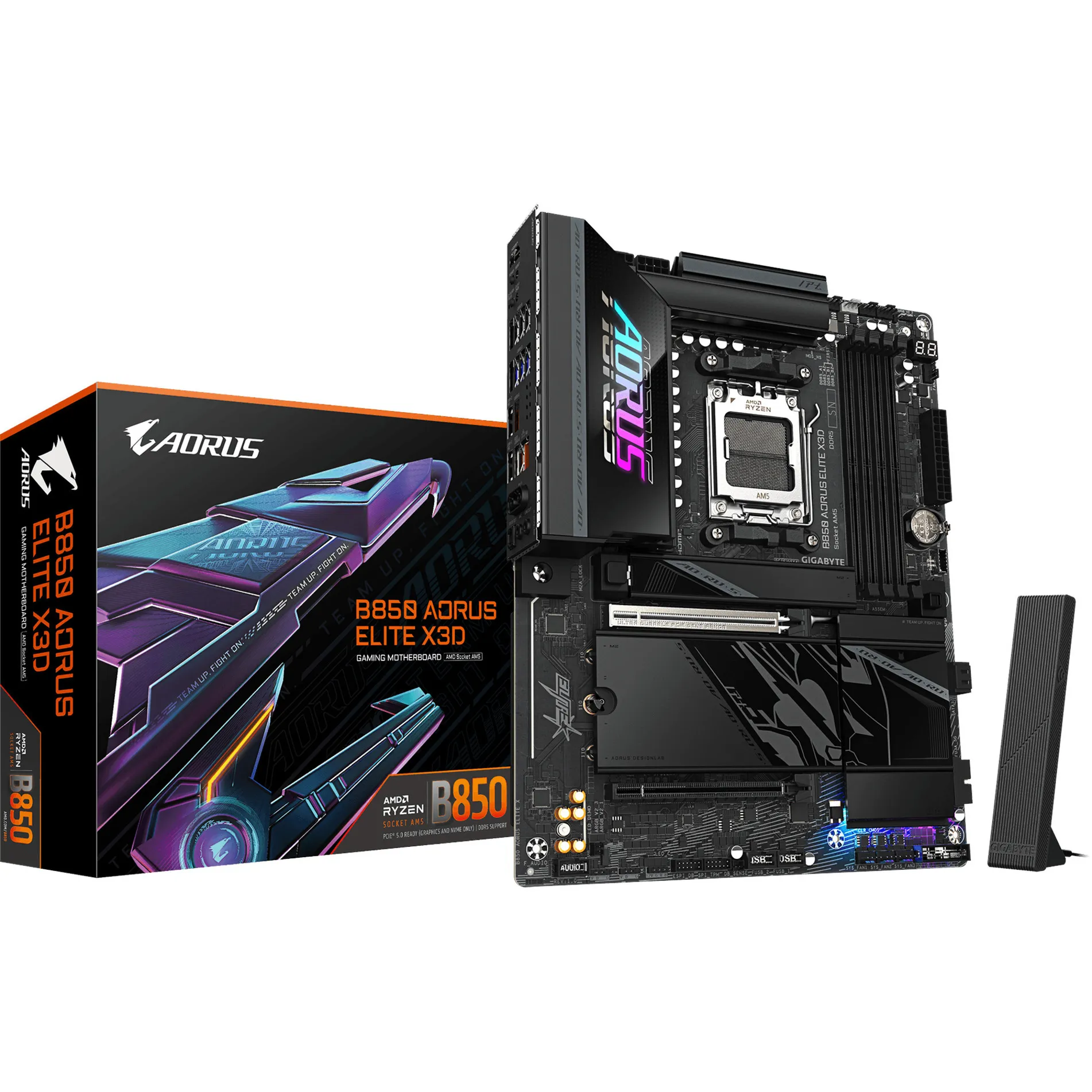B850 AORUS ELITE X3D, Scheda madre