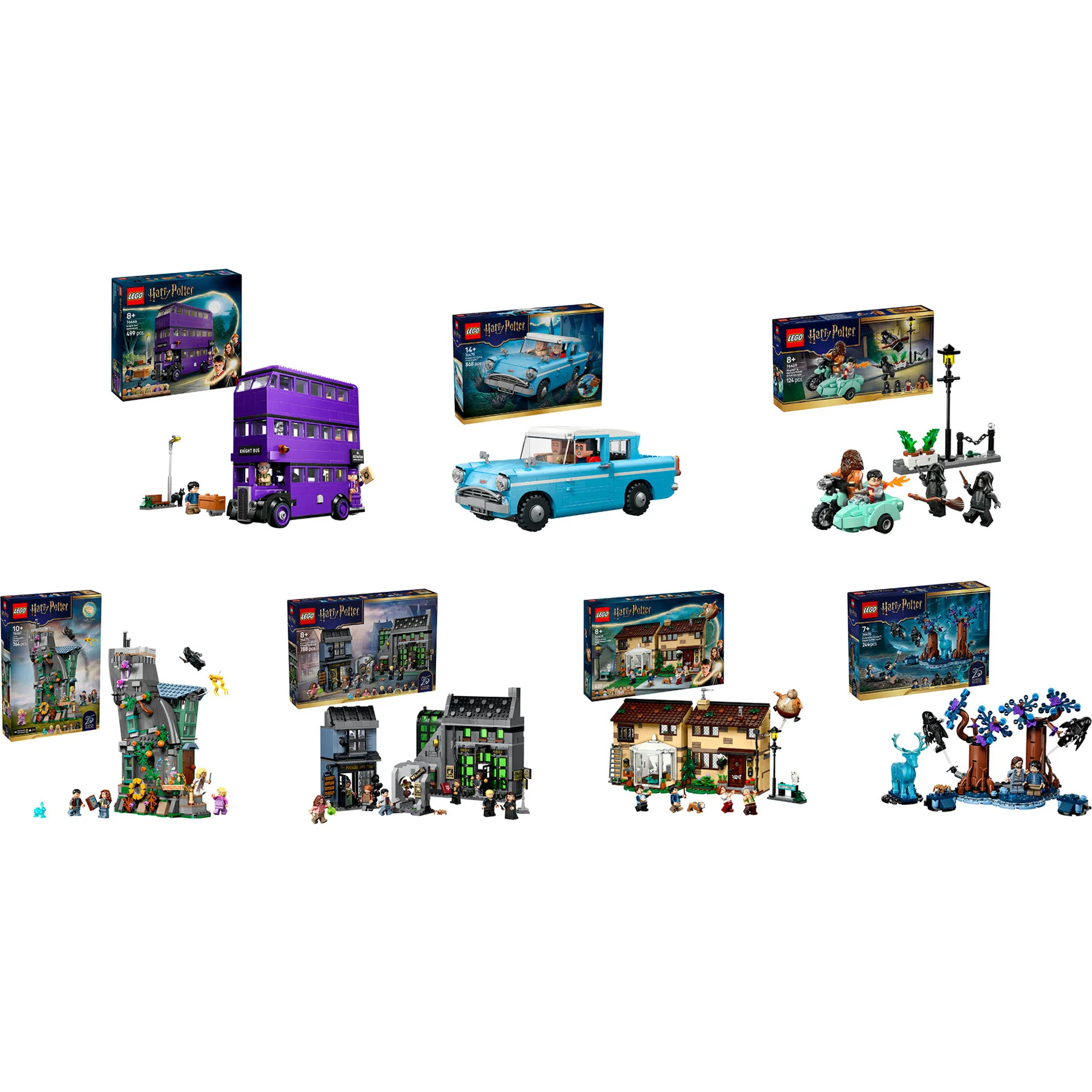 Harry Potter Viaggio nel Mondo Magico Bundle, Giochi di costruzione