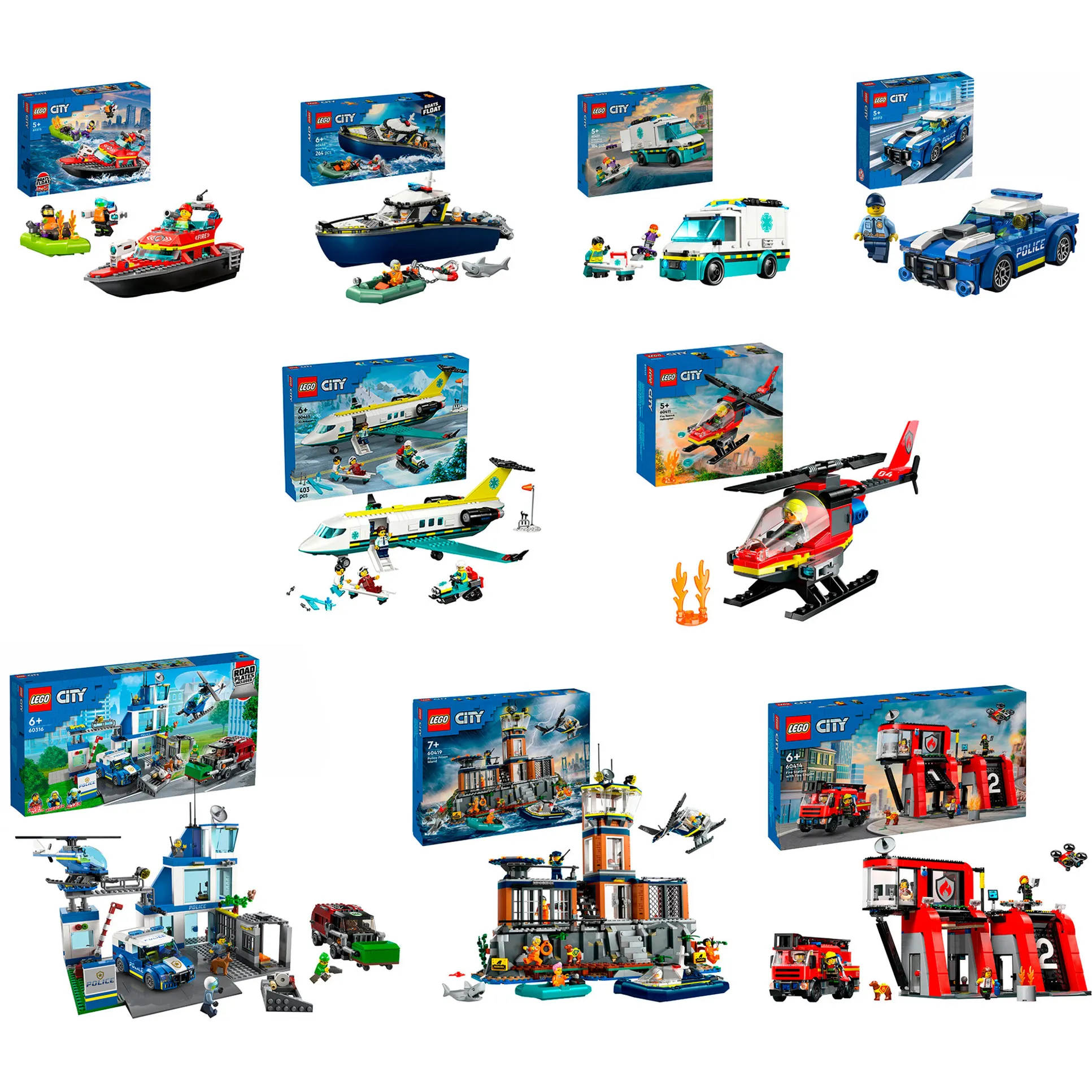 City Rettungsdienst Bundle, Giochi di costruzione
