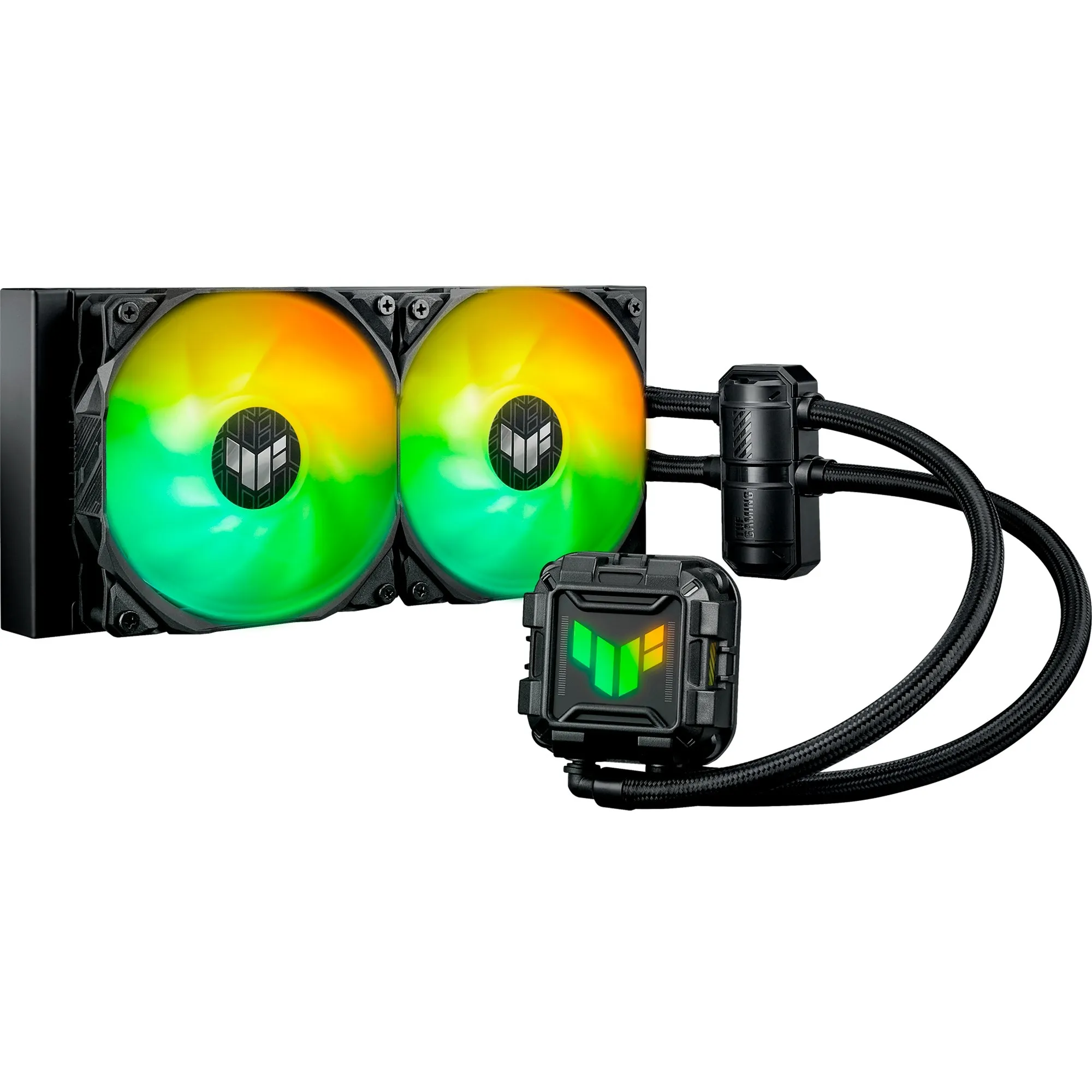 TUF GAMING LC II 240 ARGB Processore Kit di raffreddamento a liquido 12 cm Nero, Raffreddamento ad acqua