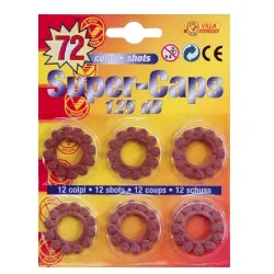 Proiettili giocattolo Cartucce 12 Colpi 6 pz 5102