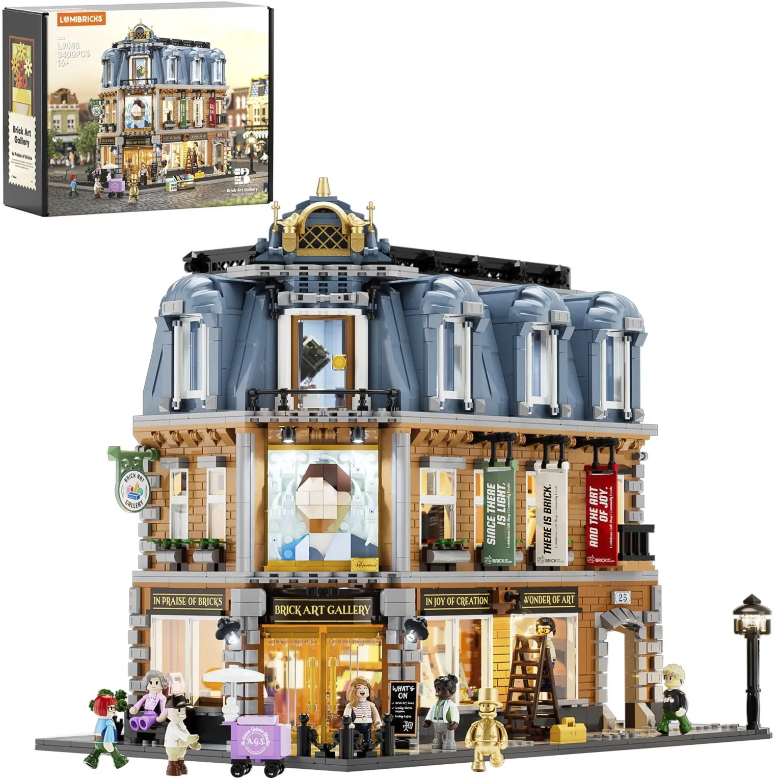 Brick Art Gallery, Giochi di costruzione