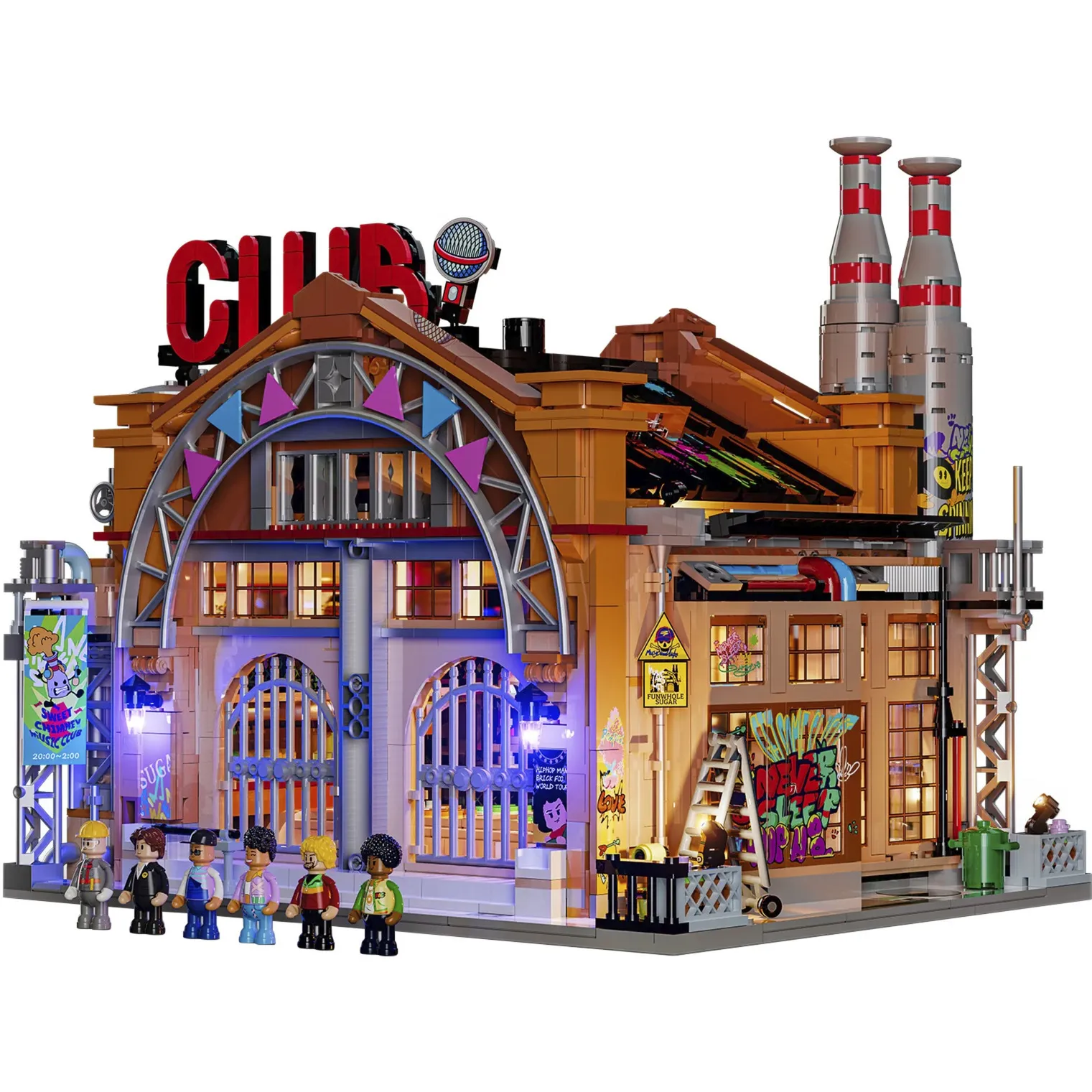 Factory House of Music, Giochi di costruzione