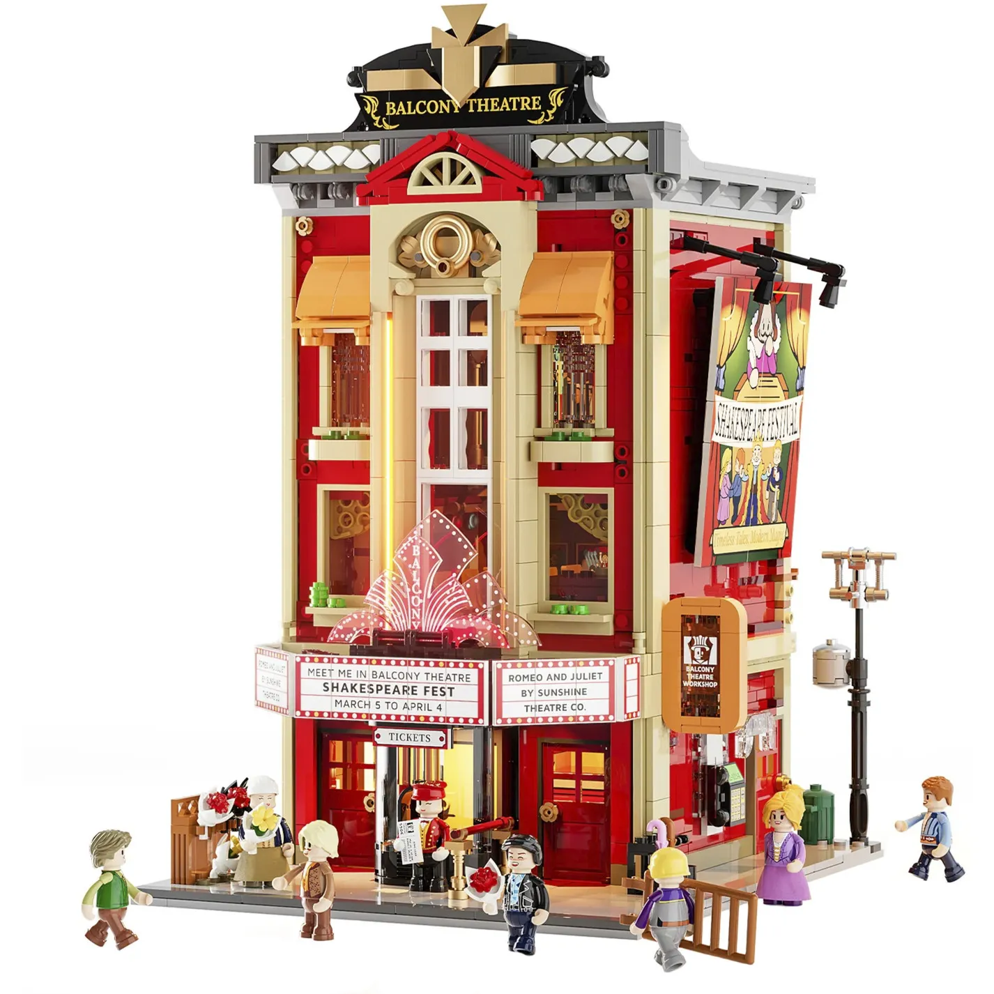 Teatro sul balcone, Giochi di costruzione