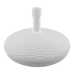 Base ombrellone polipropilene RATTAN 30 L Bianco 4530