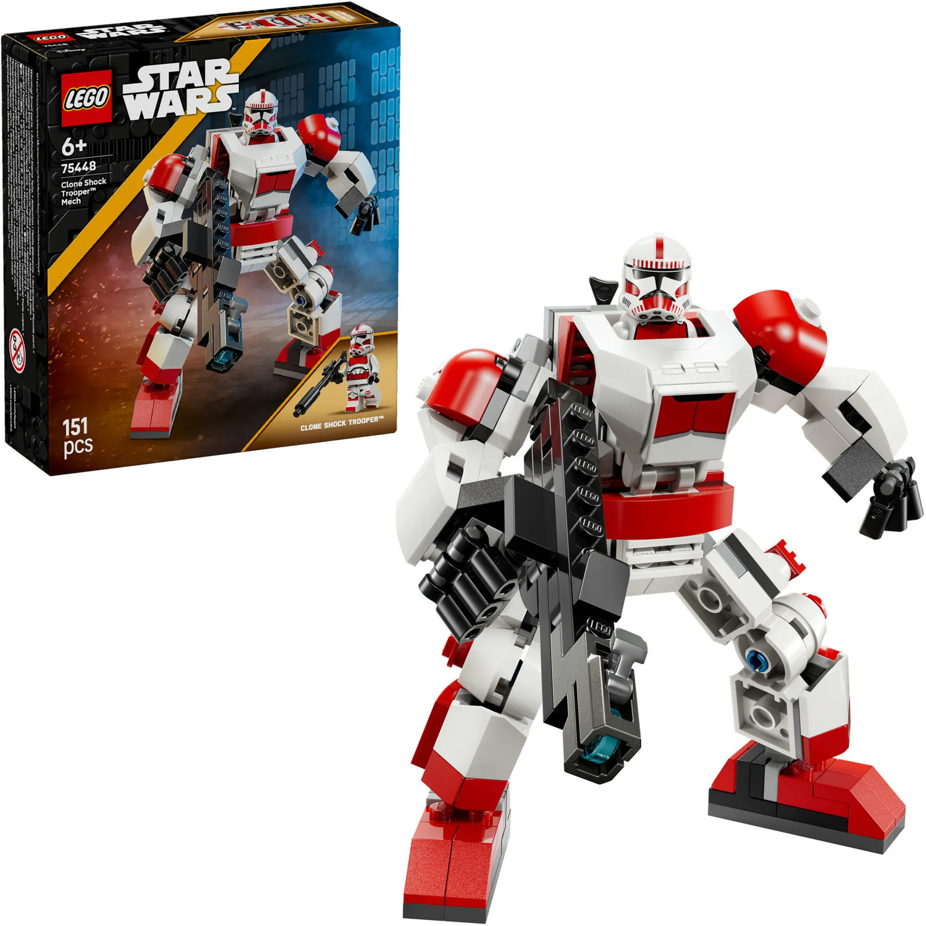 Star Wars Mech delle Truppe Shock dei Cloni, Giochi di costruzione