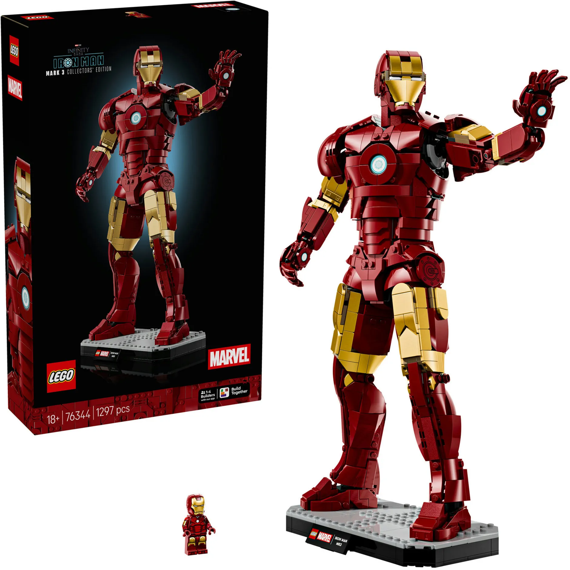 Marvel Super Heroes Iron Man Mark 3 Edizione da Collezione, Giochi di costruzione