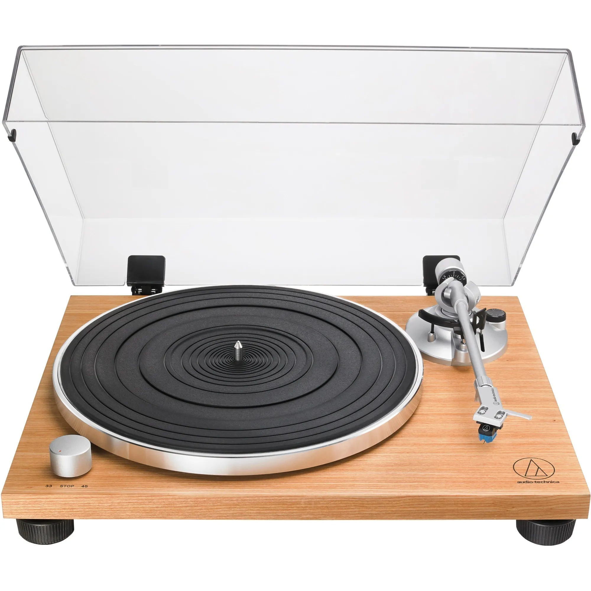AT-LPW30TK Giradischi con trasmissione a cinghia Legno