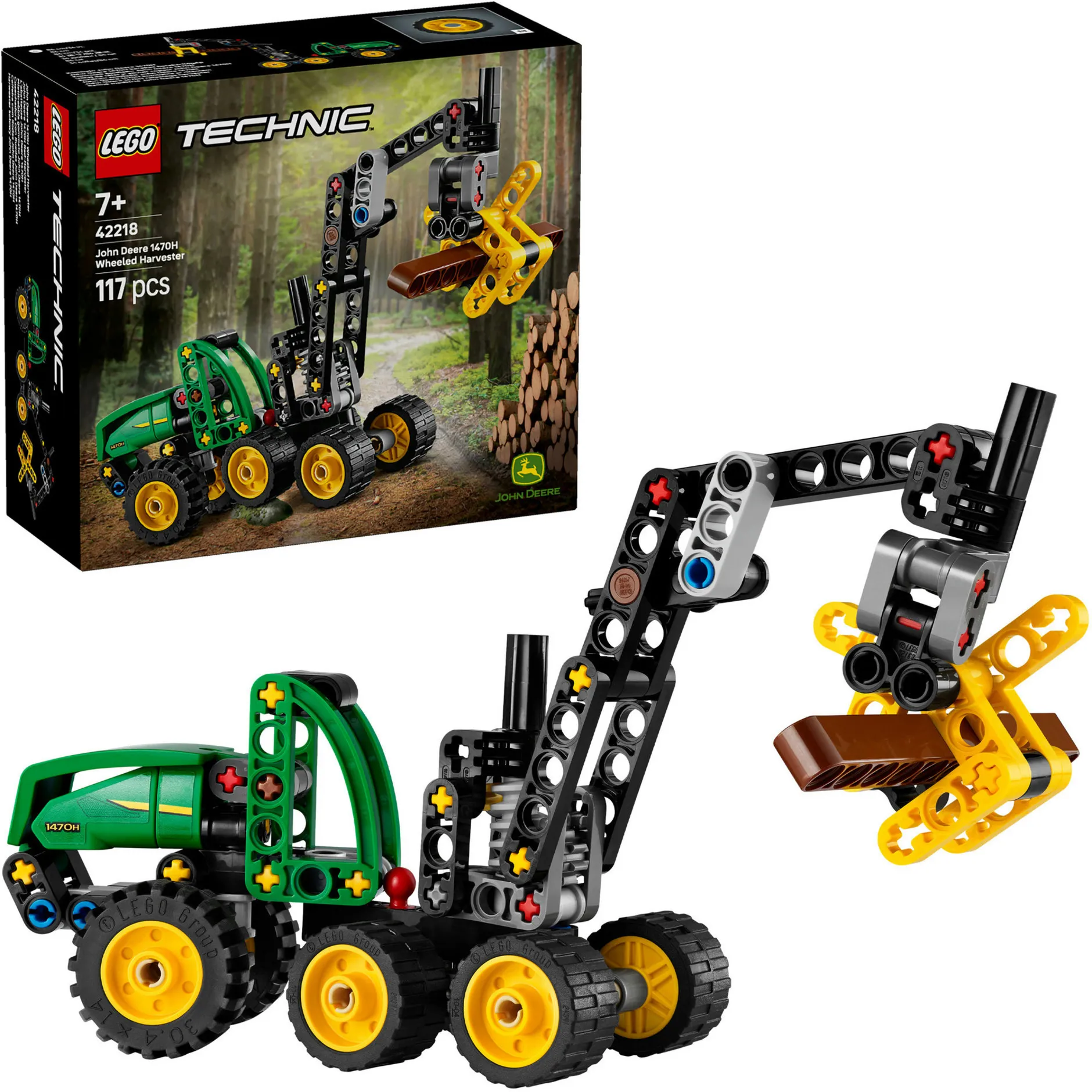 Technic John Deere 1470H Mietitrice a ruote, Giochi di costruzione