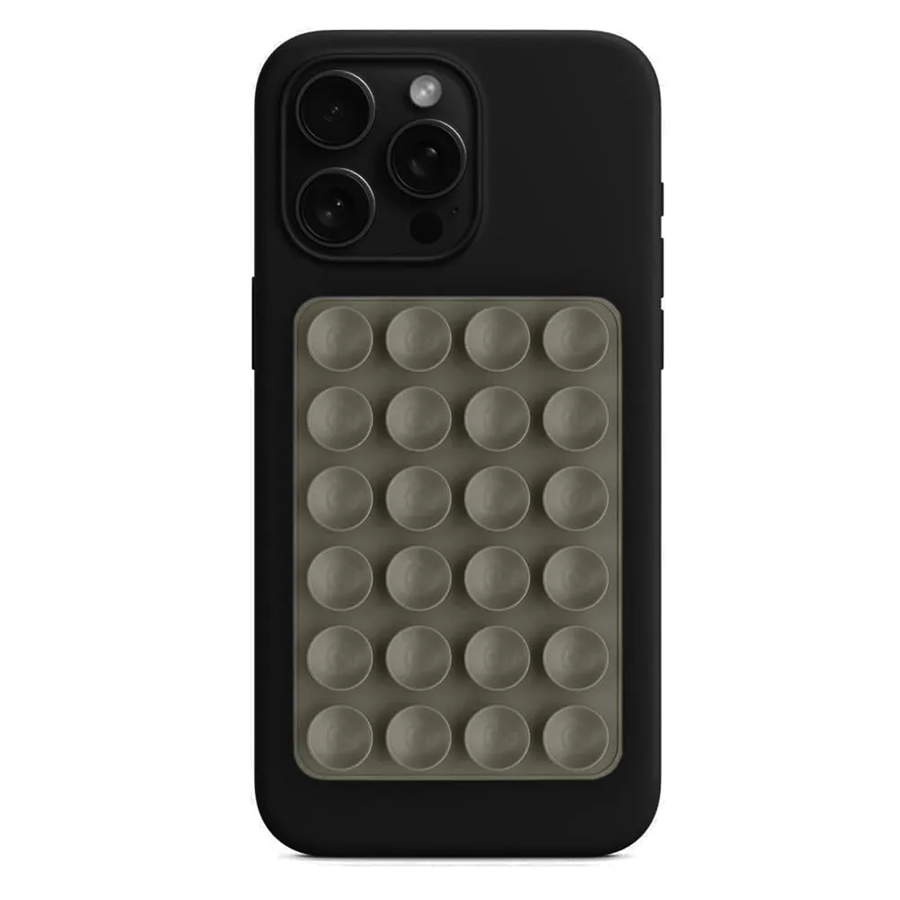 Supporto con Ventose Techsuit SC-PAD, Grigio Chiaro