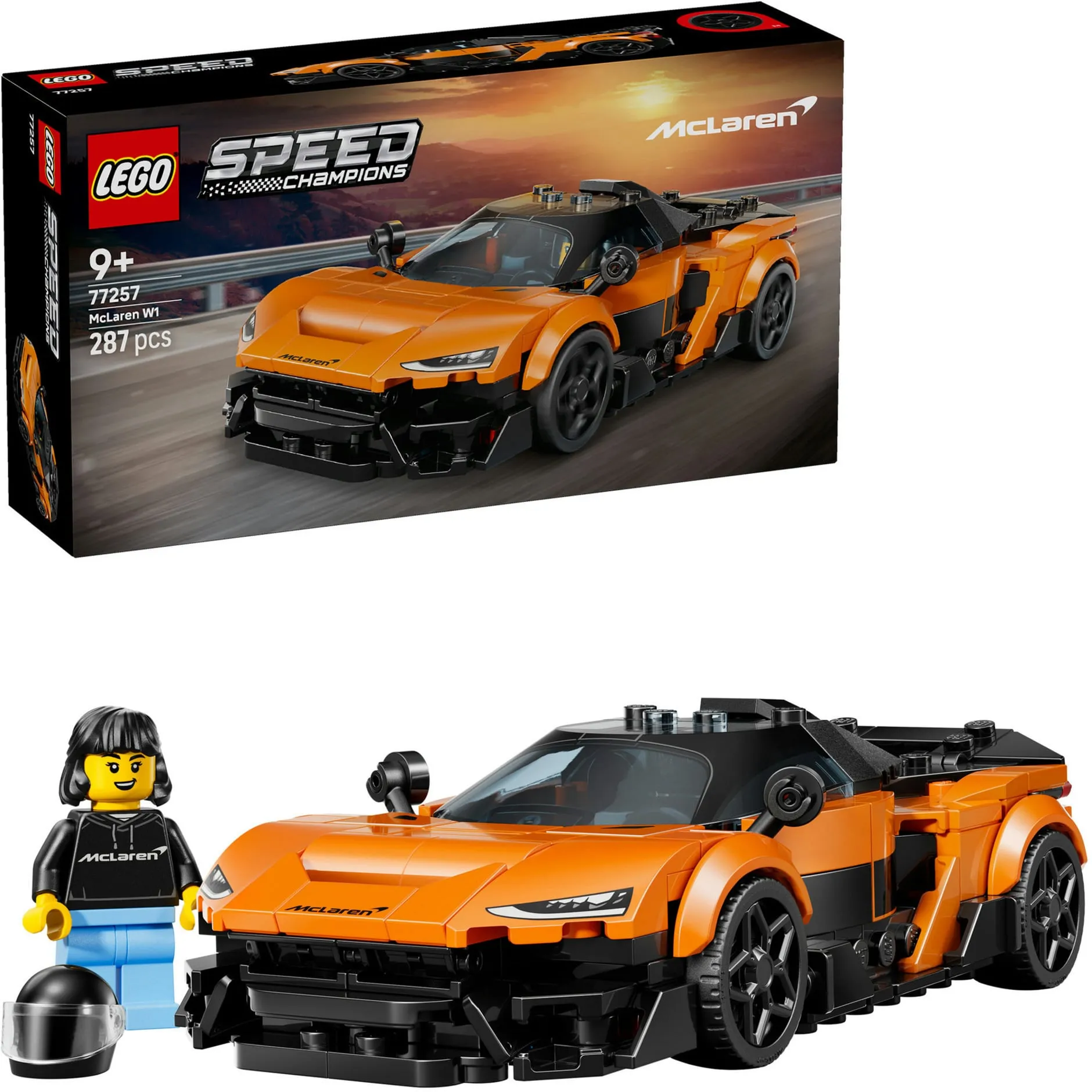 Speed Champions McLaren W1, Giochi di costruzione