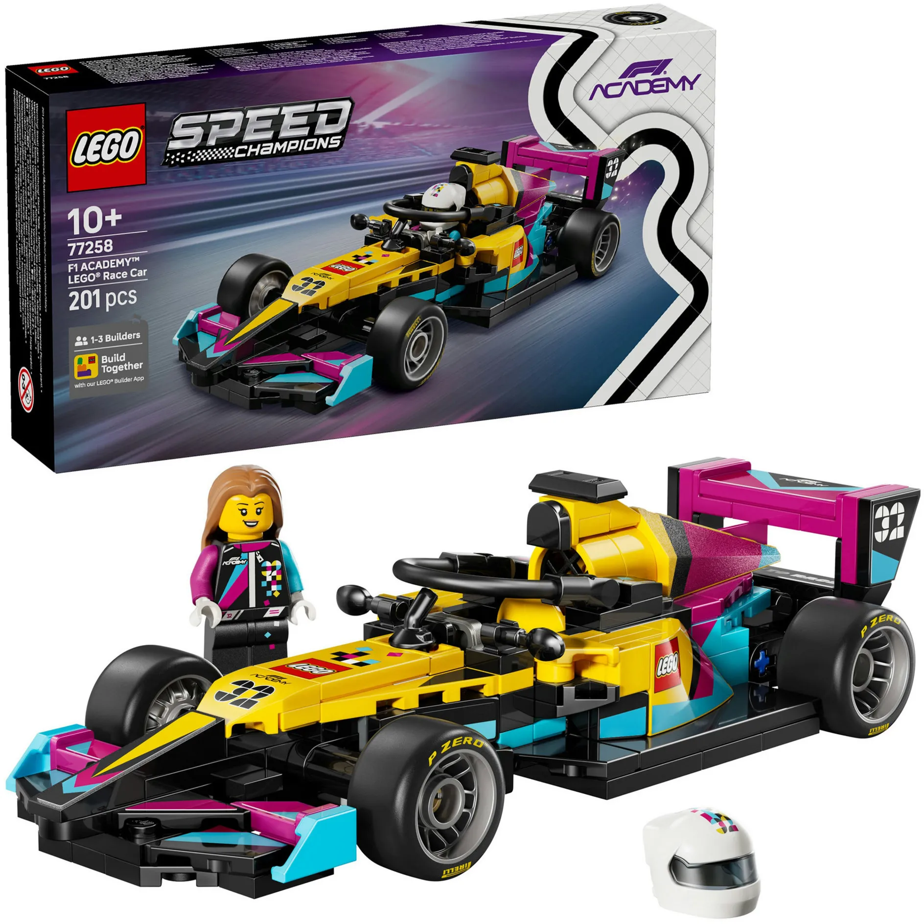 Speed Champions F1 ACADEMY LEGO Auto da corsa, Giochi di costruzione