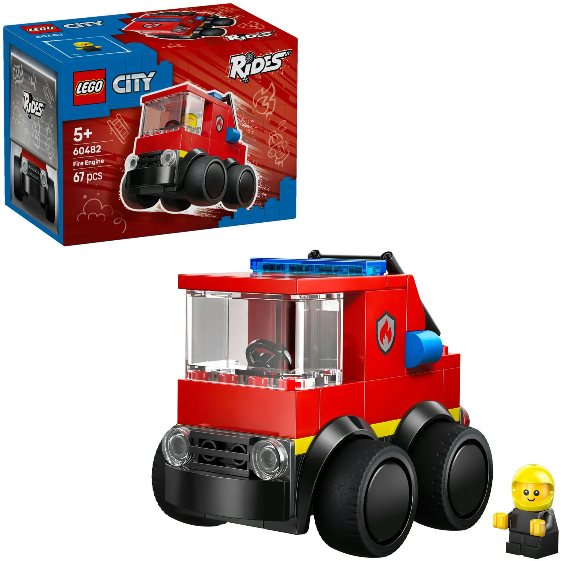 City Coole Flitzer - Autopompa, Giochi di costruzione