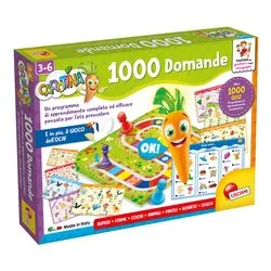 Gioco educativo 1000 Domande 3-6a CAROTINA 49363