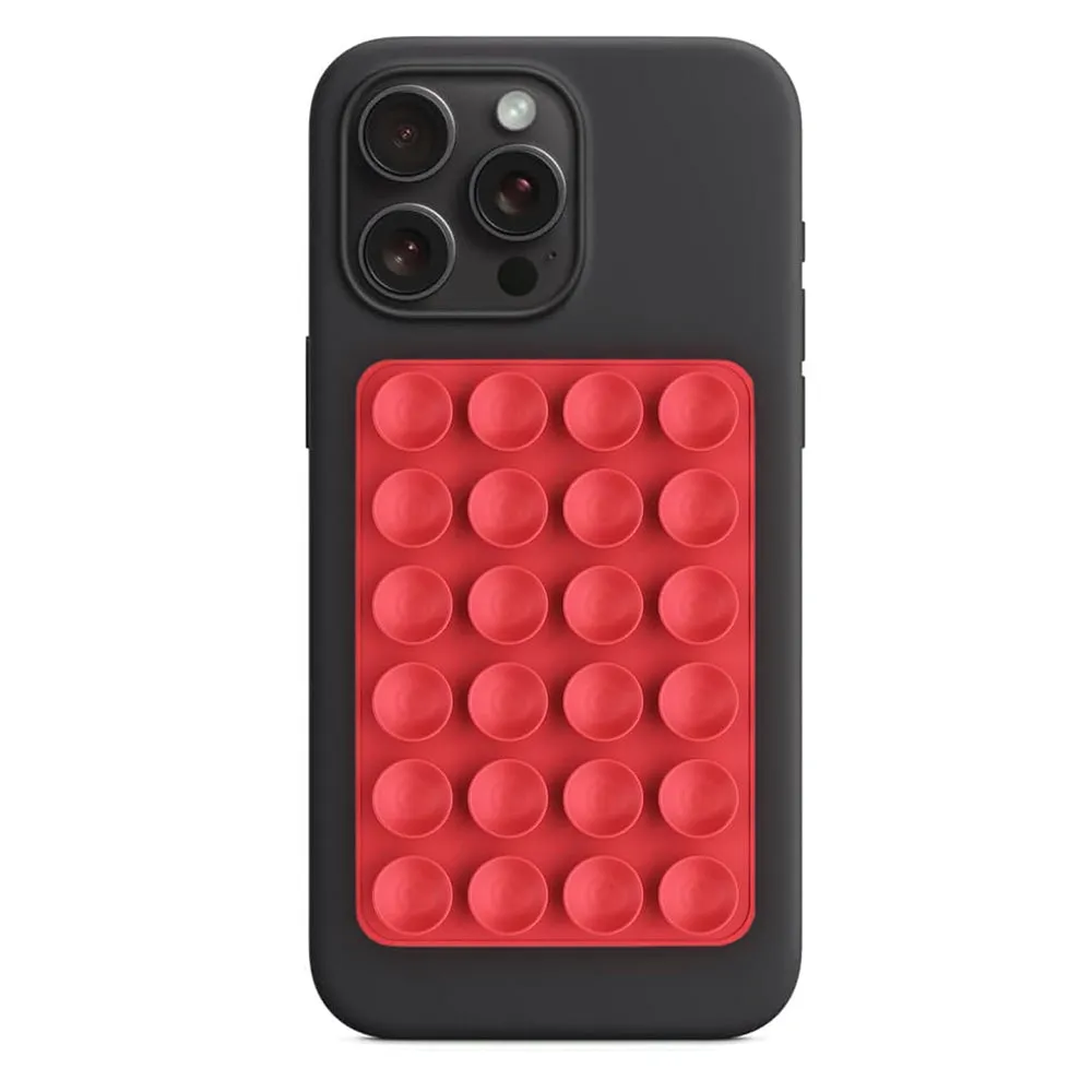 Supporto con Ventose Techsuit SR-PAD, Rosso
