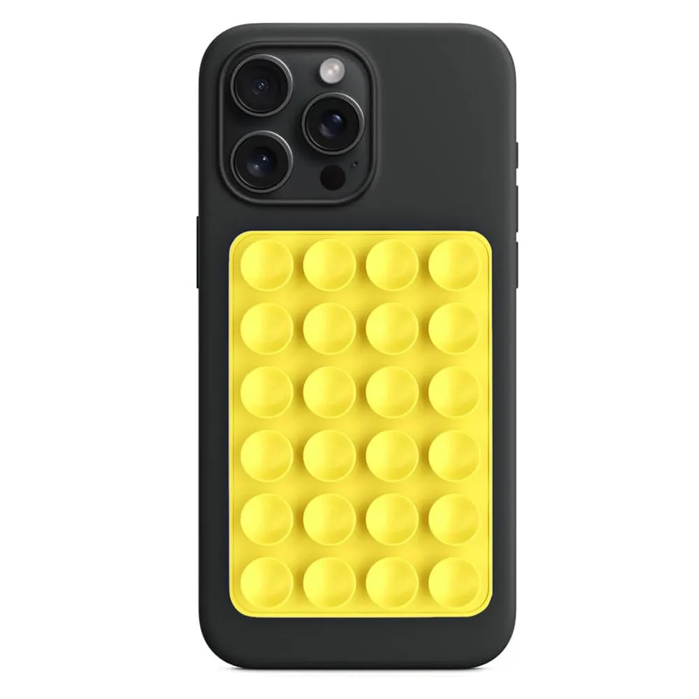 Supporto con Ventose Techsuit SY-PAD, Giallo