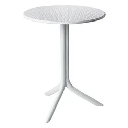 Tavolo da esterno polipropilene STEP Fisso Bianco (60,5x40cm) 40056 00 000