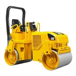Rullo compressore stradale scala 1:16 (18x9,2x17,5cm) CAT 02433