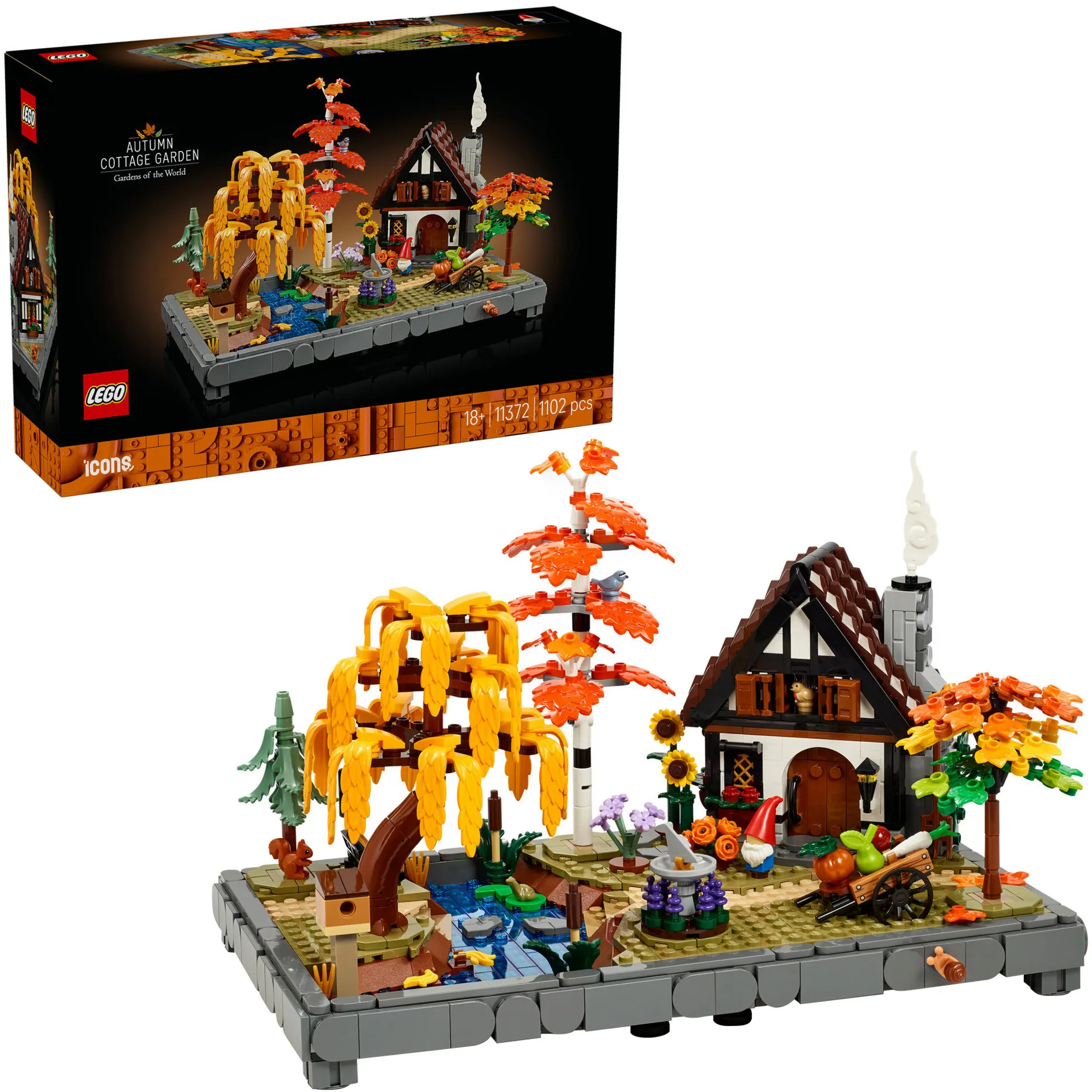 Icone Giardino di Campagna Autunnale, Giochi di costruzione