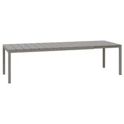 Tavolo da esterno polipropilene RIO 210 Extensible Allungabile Tortora (210-280x100x76cm) 48259 10 000