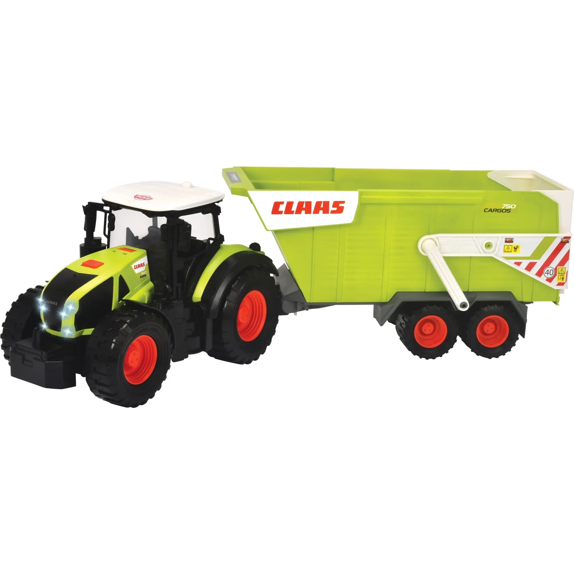 Trattore e rimorchio CLAAS Farm, veicolo da gioco