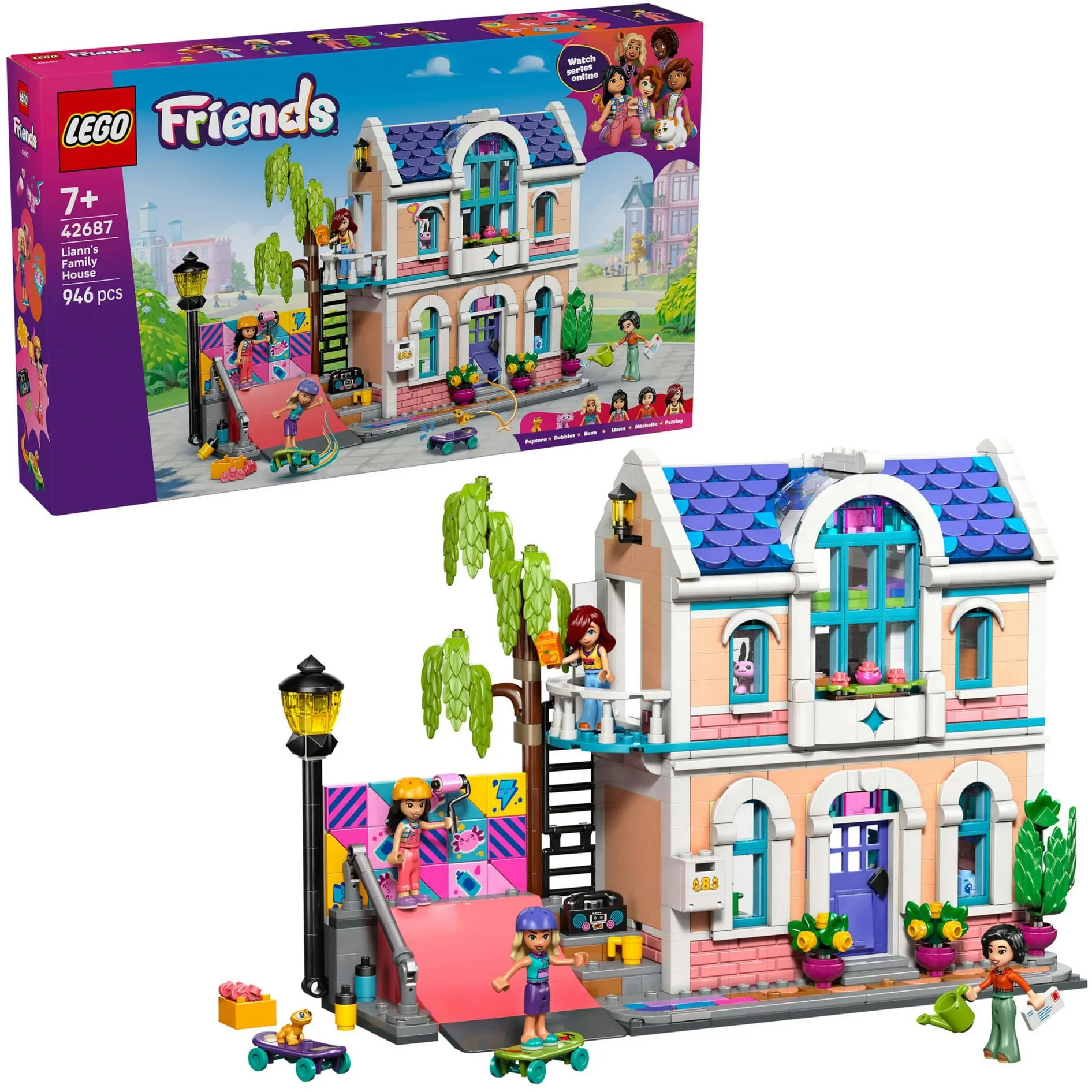 Friends Casa Familiare di Liann, Giochi di costruzione