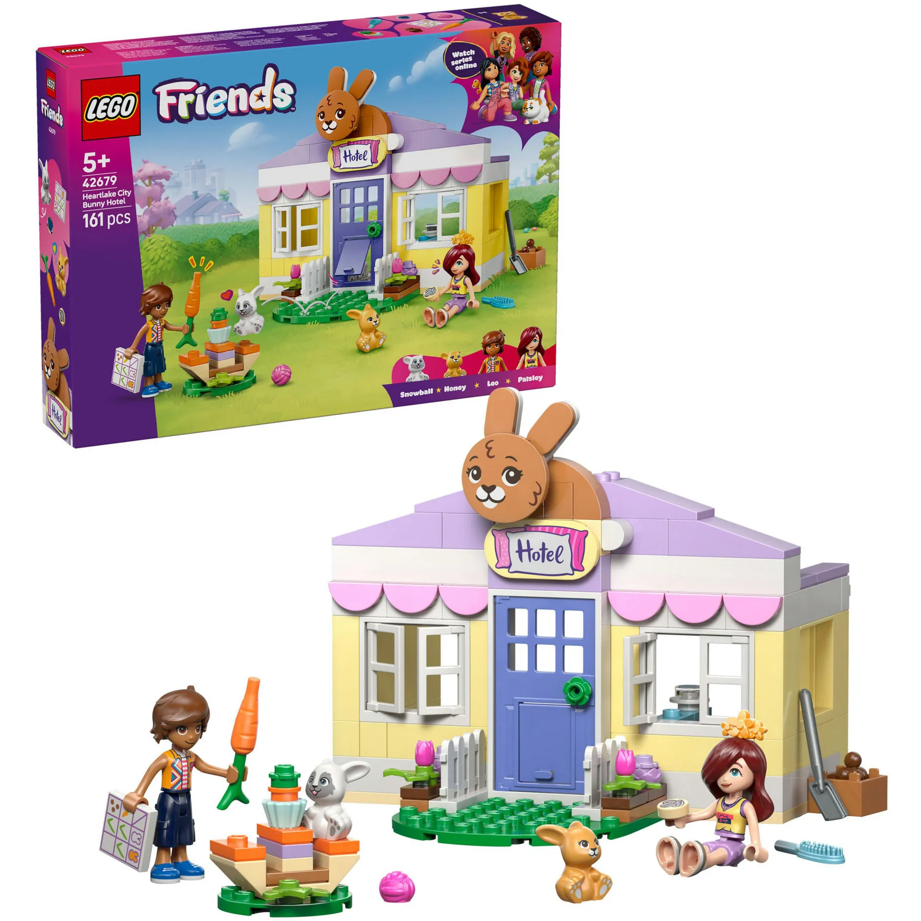 Friends Heartlake City Hasenhotel, Giochi di costruzione