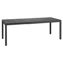 Tavolo da esterno polipropilene RIO 140 Extensible Allungabile Antracite (140-210x85x76cm) 48352 02 000