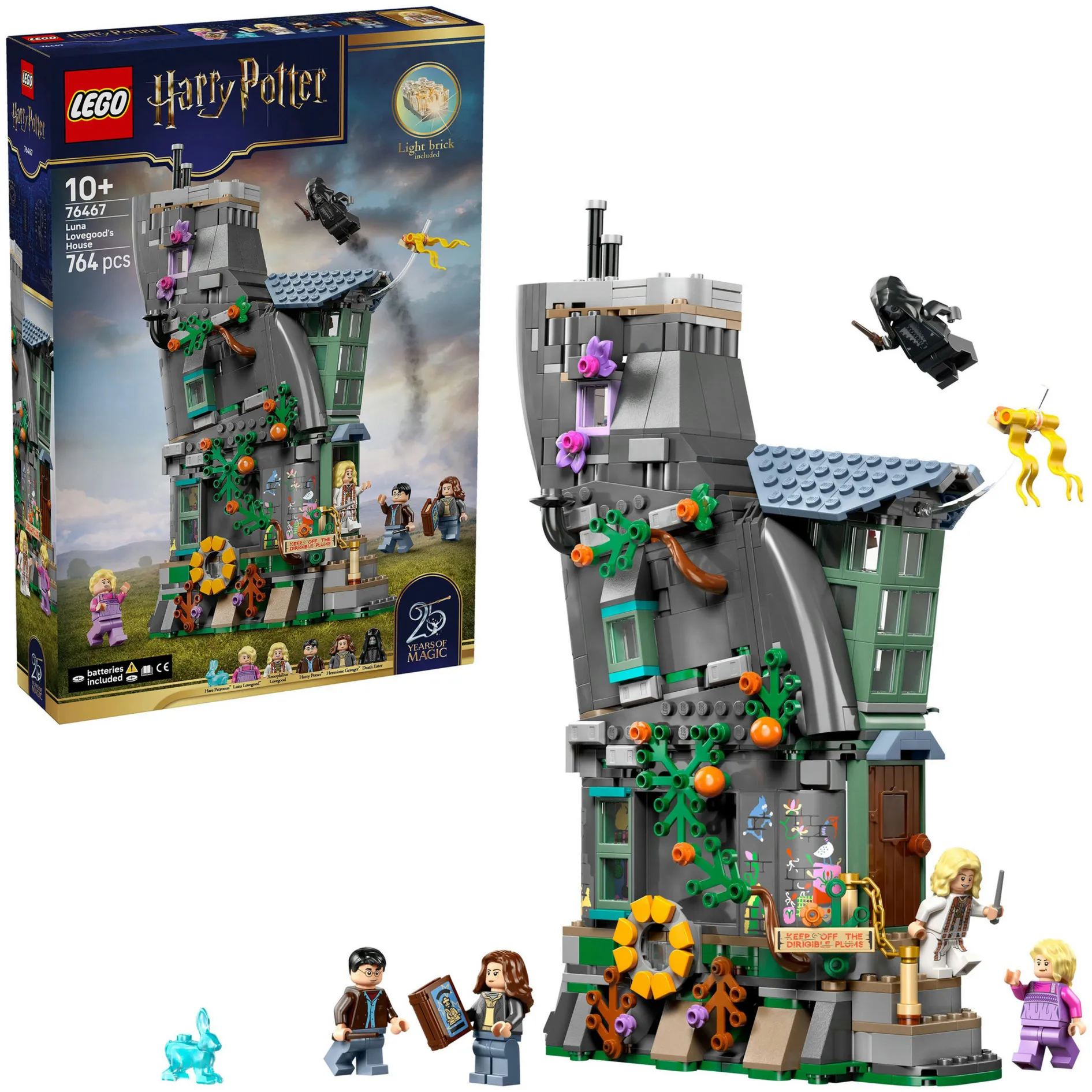Harry Potter Casa di Luna Lovegood, Giochi di costruzione