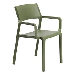 Sedia con braccioli polipropilene TRILL Armchair Agave 40250 16 000