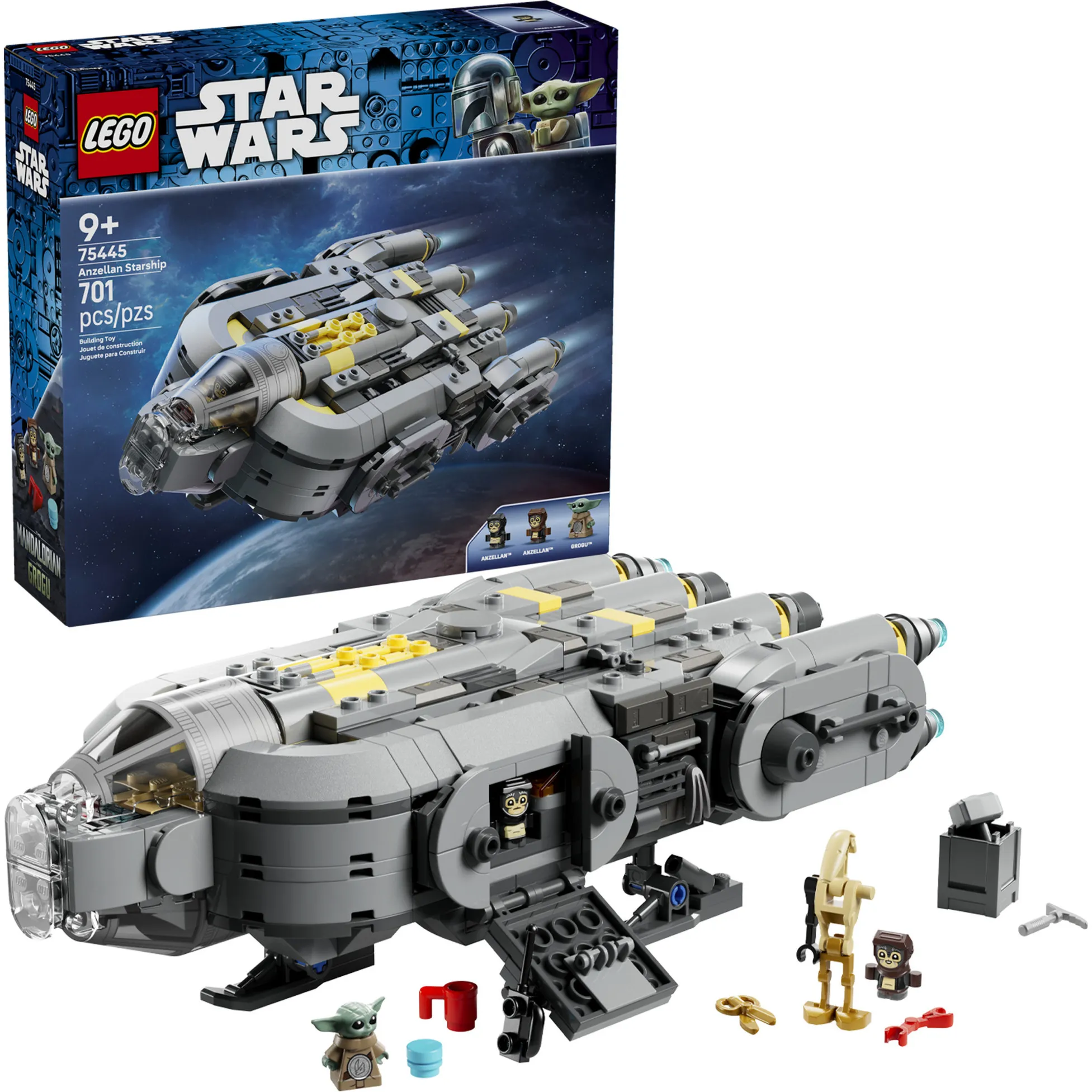 Star Wars Nave Stellare degli Anzellani, Giochi di costruzione